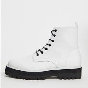 ASOS Lace Up Chunky Boots
